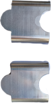 Handlebar clamp with rise 7/8 22mm for Yamaha Raptor 250 - 700ccm