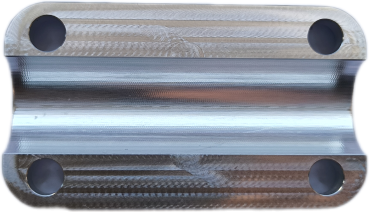 Handlebar clamp with rise 7/8 22mm for Yamaha Banshee