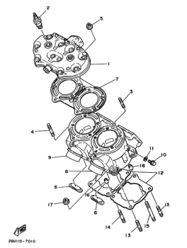 Engine case  Motorgehäuse Banshee RD Driveline 421