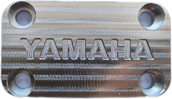 Handlebar clamp with rise 7/8 22mm for Yamaha Banshee