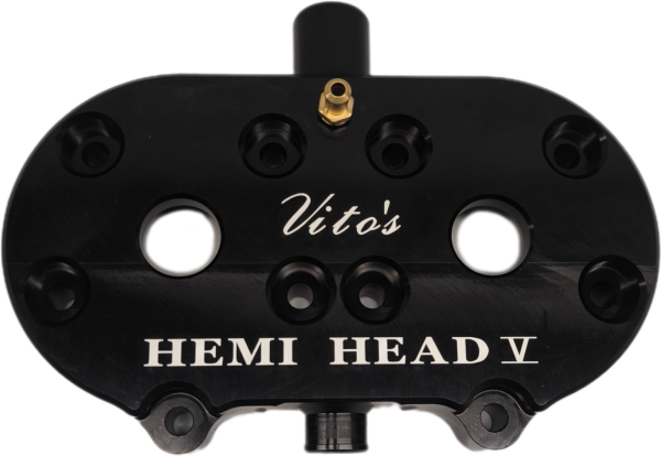 Vito´s Performance HEMI HEAD MODQUAD Zylinderkopf Small Bore oder Big Bore Coolhead für Yamaha Banshee Silber Athena 392 421 465